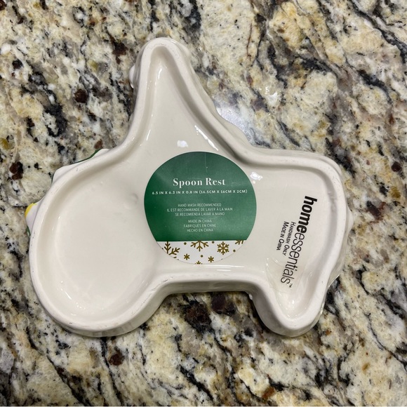 HOME ESSENTIALS SANTA CLAUS SPOON REST - Picture 2 of 2